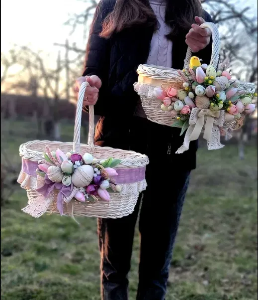 Скільки коштують великодні кошики у Луцьку