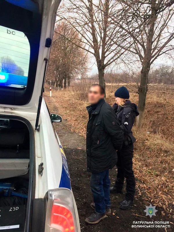 На Волині п'яний водій хотів відкупитися від патрульних (фото)