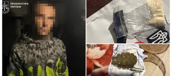 На Ковельщині затримали збувача канабісу, у якого під час обшуку знайшли бойову гранату (фото)