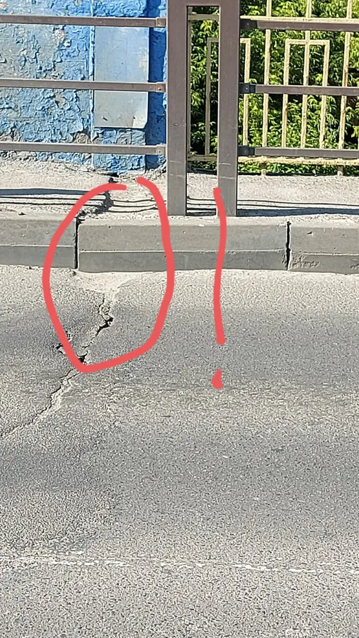 У Луцьку «стомився» міст на Шевченка (фото, відео)