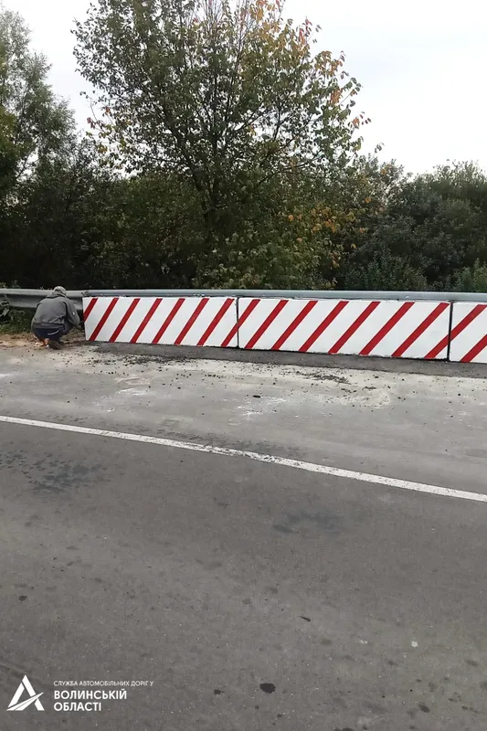 На Волині полагодили аварійний міст (фото)