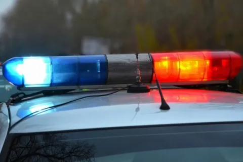 Водій тікав від патрульних та заїхав у кювет