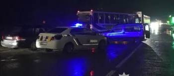 На трасі Львів – Луцьк зіткнулися Citroen і маршрутка, є травмований (фото)