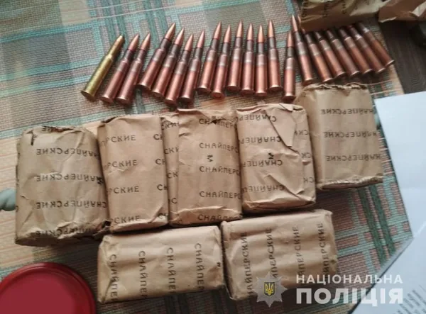 В помешканні ковельчанина знайшли арсенал  боєприпасів (фото)