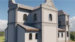 Показали графічний макет зруйнованого волинського храму (відео)
