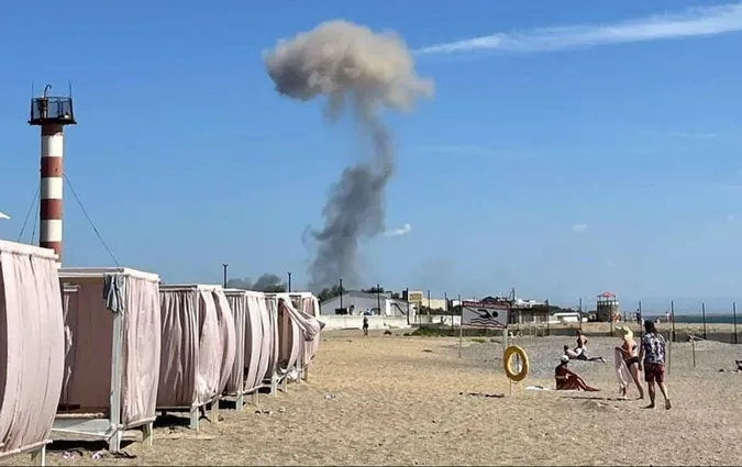 Росіяни наказали засекречувати факти вибухів на військових об’єктах в Криму