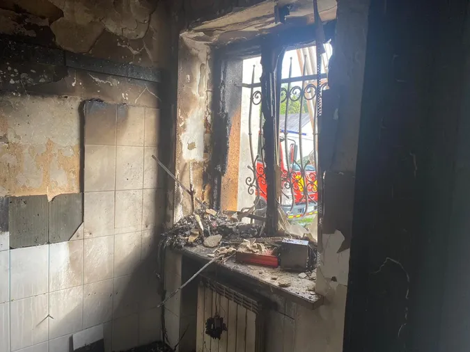 У Луцьку сталася пожежа в магазині велосипедів (фото)