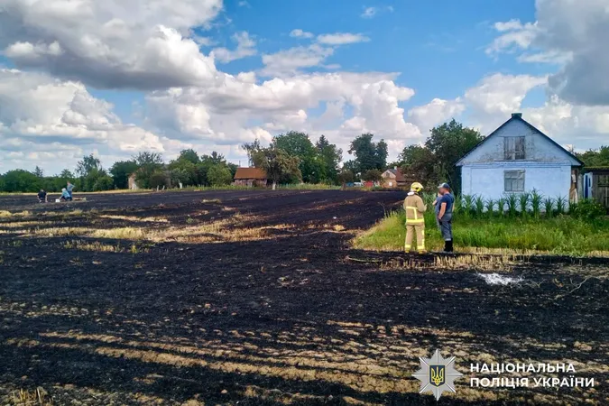 На Рівненщині під час спалювання стерні загинула 90-річна жінка (фото)