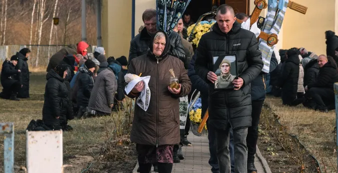 На Волині попрощалися із юним захисником Богданом Абрамовичем (фото)