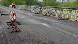 У Княгининку ремонтують міст через Стир (фото)