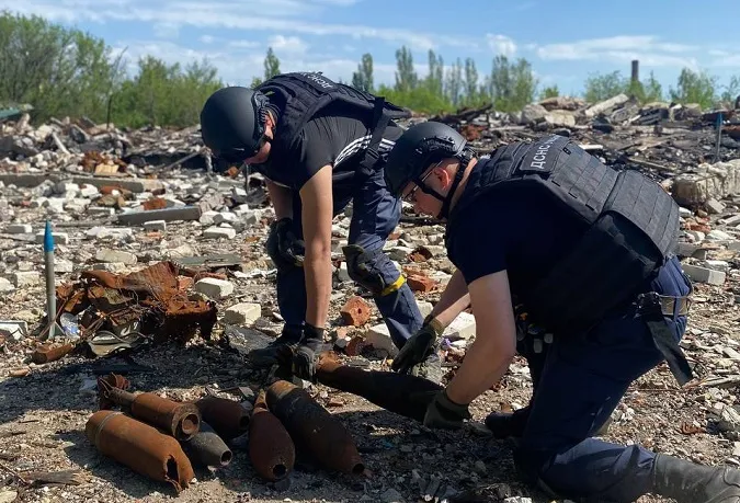 Волинські сапери розміновують Донеччину: результати за місяць (фото)