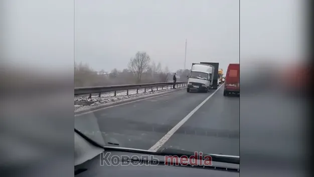 У Ковелі причіп на ходу «загубив» колесо (відео)