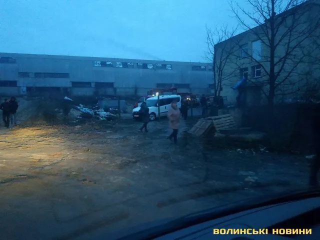 У Луцьку на Карбишева біля пекарні сталася пожежа (фото)