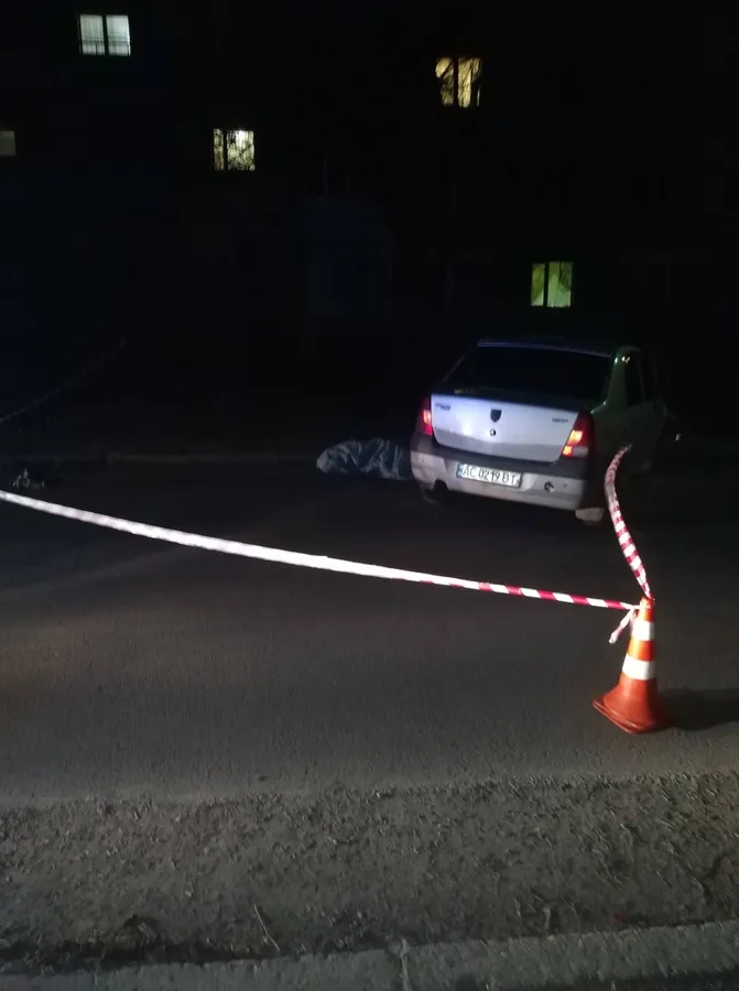 У Луцьку автомобіль роз'їхав на смерть чоловіка (фото)