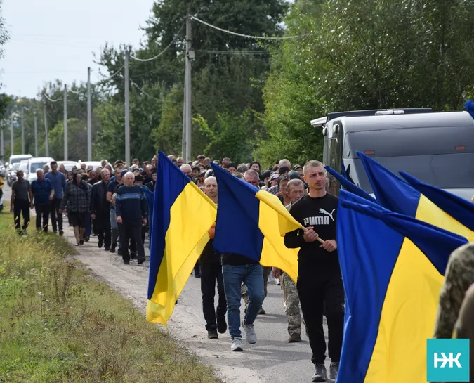 Майже рік вважався зниклим: на Волині попрощалися з воїном Олександром Динем