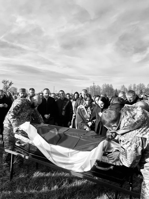 На Волині попрощалися із захисником Іваном Кіпенем (фото)