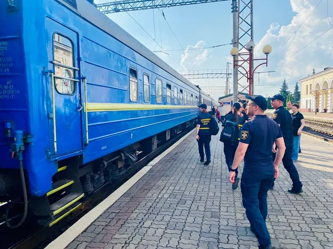 На Волинь прибув евакуаційний потяг з Харківщини (фото)