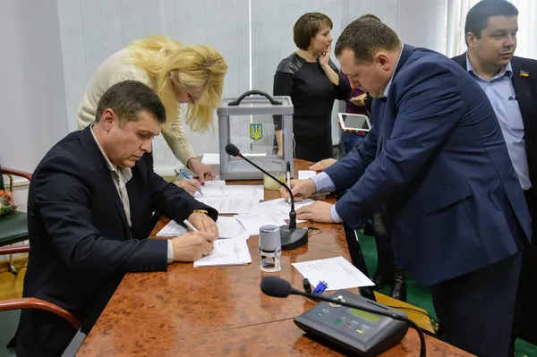 Лічильна комісія активно готувалася до голосування