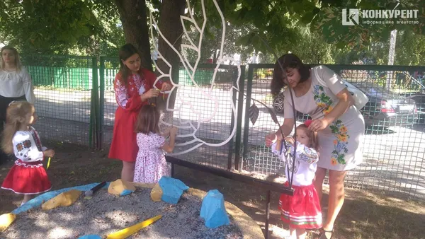 Маленькі лучани відсвяткували День Незалежності