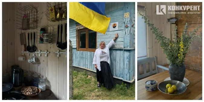 У пам'ять про сина: відома луцька художниця перетворила стару хату на артрезиденцію