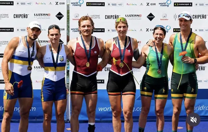 Спортсмени з Ковеля стали срібними призерами Кубка світу з параакадемічного веслування (фото)