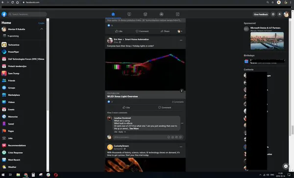 Facebook готує темний режим: що це буде