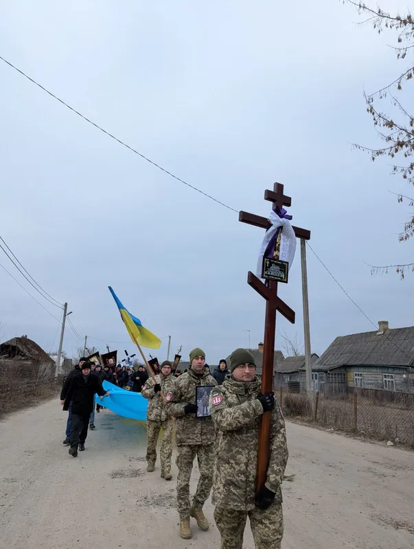 На Волині попрощалися із загиблим воїном Петром Процом (фото)