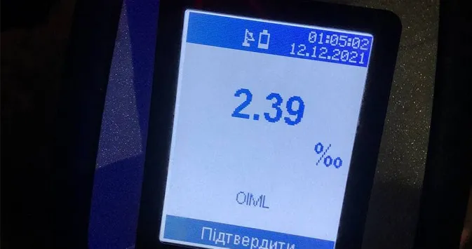 У Луцьку за дві ночі зловили шістьох п'яних водіїв (фото)