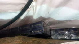 У «Ягодині» прикордонники знайшли приховані в кабіні вантажівки 380 пачок сигарет (фото)