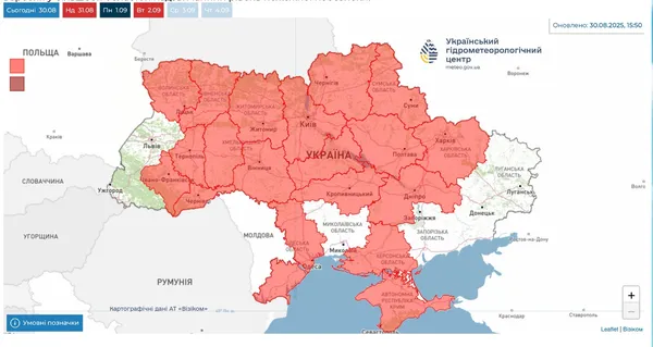 На Волині – знову надзвичайна ситуація через спеку