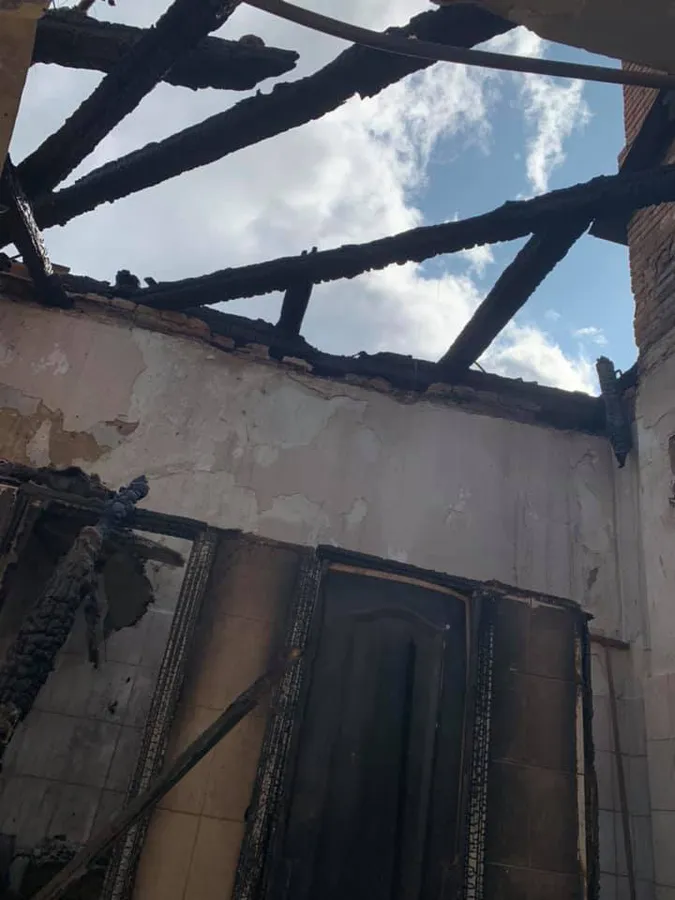 Показали, який вигляд має зсередини луцький госпіталь після пожежі (фото)