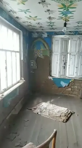 «Це траур!»: у будинку-музеї Поліни Райко в Олешках збереглося близько 30% фресок (фото)