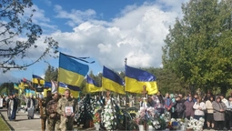 Батько трьох синів: на Волині попрощалися із воїном Миколою Кураном (фото)