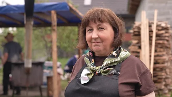 Волонтерка Галина Остапчук