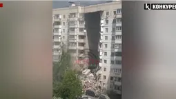 У Бєлгороді після роботи «ПеВеО» обвалився під'їзд 10-поверхівки (відео)