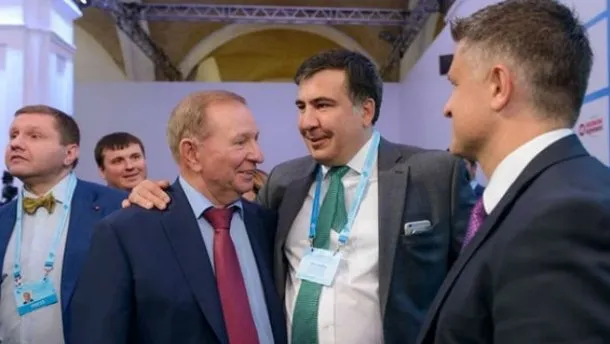 Кучма був сильним президентом, – Саакашвілі