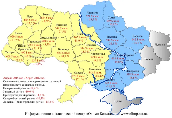 Нерухомість у Луцьку перестає дешевшати 