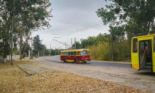 У Луцьку 50-річний тролейбус-раритет рятує «рогатих побратимів» (фото)