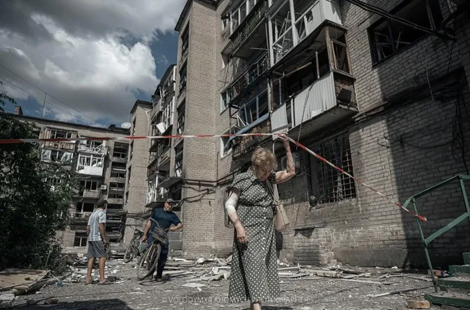 Луцький фотограф, який зараз служить, показав кадри трагедїі у Покровську (фото)