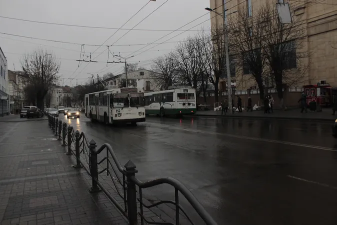Ожеледиця у Луцьку: місто ледь тримається на ногах (фото)