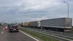 Українці станцювали в черзі на кордоні з Польщею (відео) 