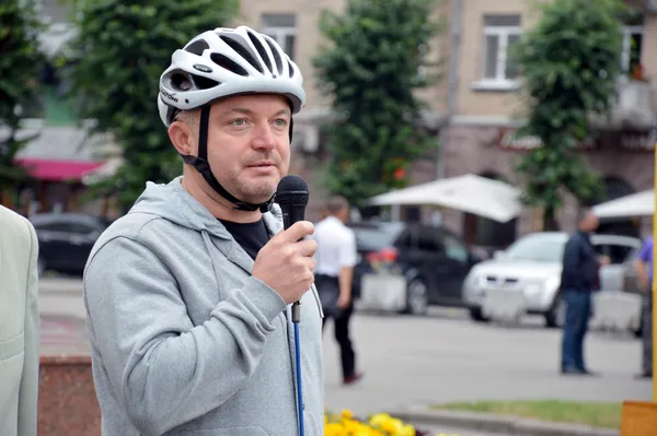 ... а Андрій Покровський радіє, що захід  відвідало багато, орієнтованих наздоровий спосіб життя, людей.