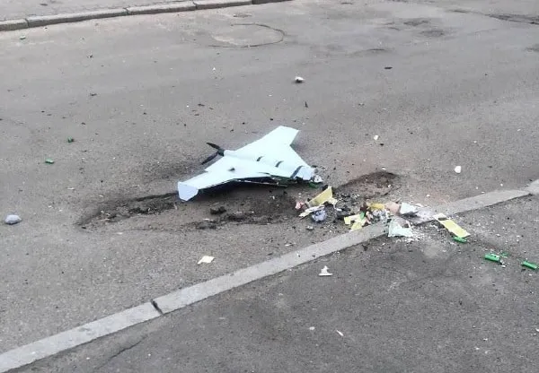 Над Львівщиною збили дрон-камікадзе