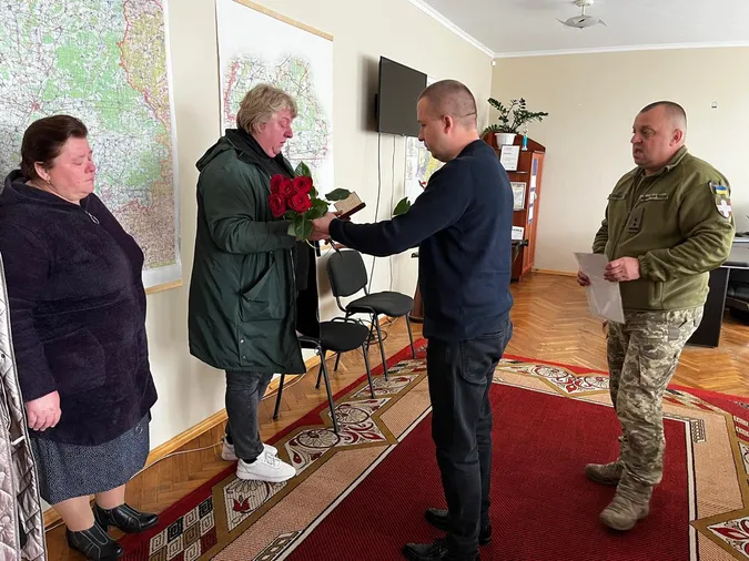 На Волині посмертно нагородили трьох захисників (фото)