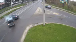 Хотів «проскочити»: у Луцьку – аварія на перехресті (відео)