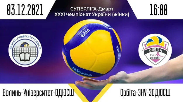 Волинські волейболістки вибороли перемогу в запорізької «Орбіти» (відео)