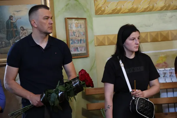 Загинув під Торецьком: на Волині провели в останню дорогу воїна Юрія Клевця (фото)