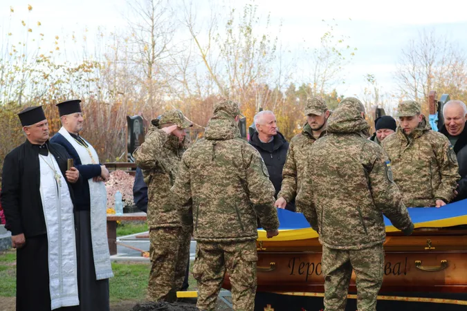 У Луцькому районі провели в останню дорогу полеглого на війні Андрія Тихого