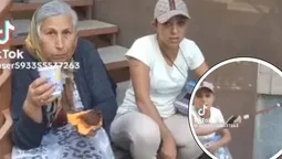 Миттєве зцілення: у Луцьку жебрачка побила перехожого дрючком (відео)