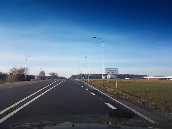Показали оновлену дорогу з Луцька до Володимира (фото)